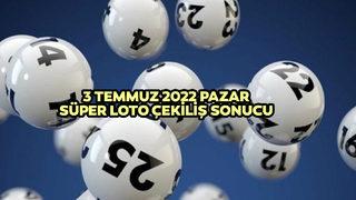 SÜPER LOTO ÇEKİLİŞ SONUÇLAR AÇIKLANDI! 3 Temmuz Süper Loto çekiliş sonuçları nereden sorgulanır?