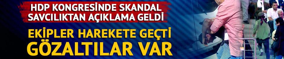 HDP kongresinde skandal!