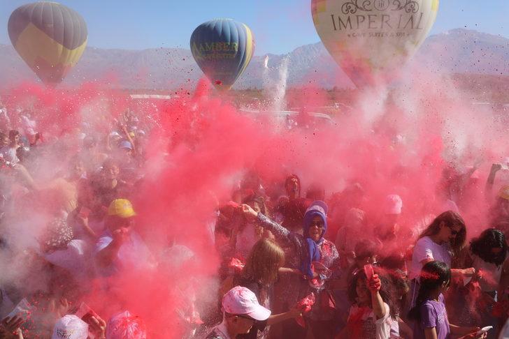 Erzincan'da "Erzincanfest 2022" sıcak hava balonu ve "Color Fest" etkinliği G1