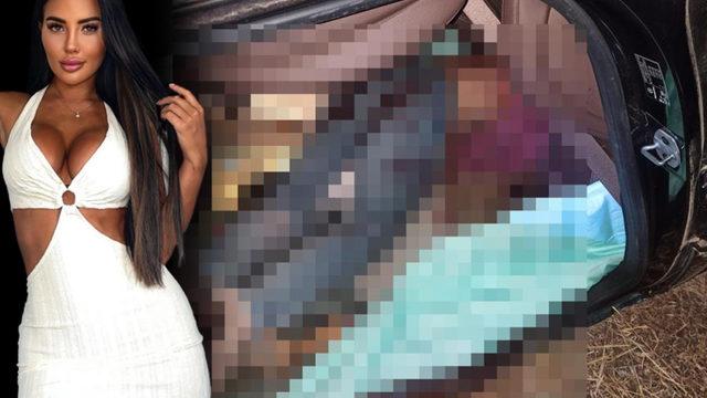 İngiliz televizyon yıldızı Yazmin Oukhellou ile erkek arkadaşı Bodrum’da kaza yaptı