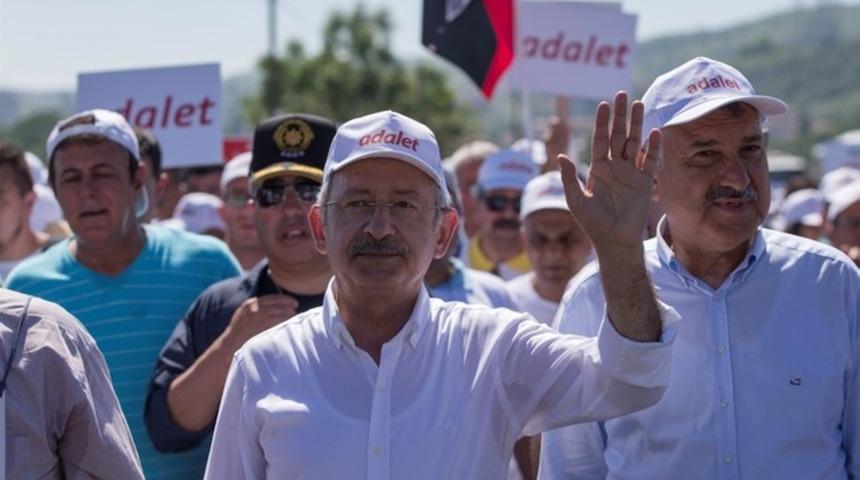 Eski &Uuml;lk&uuml; Ocakları Başkanı ve LDP'den 'Adalet Y&uuml;r&uuml;y&uuml;ş&uuml;'ne destek