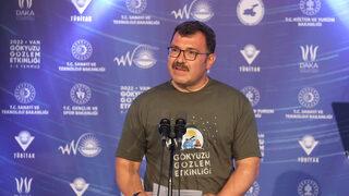 Bakan Varank, Van Gökyüzü Gözlem Etkinliği Açılış Töreni'nde konuştu: