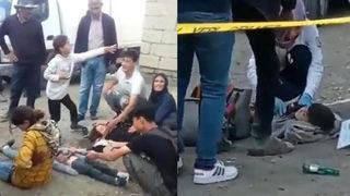 Van'ın İran sınırında ortalık karıştı! Kaçak göçmenleri taşıyan minibüs ateş açılarak durduruldu: 1 ölü, 12 yaralı