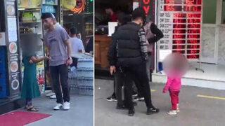 Yürek burkan görüntüler çileden çıkarttı! Hem şiddet uyguladılar, hem dilendirdiler