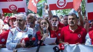 DİSK'ten TÜİK protestosu