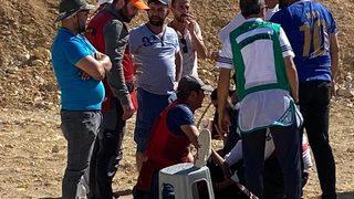 Karaman'da poligonda av tüfeğiyle atış talimi yapan kişi yaralandı