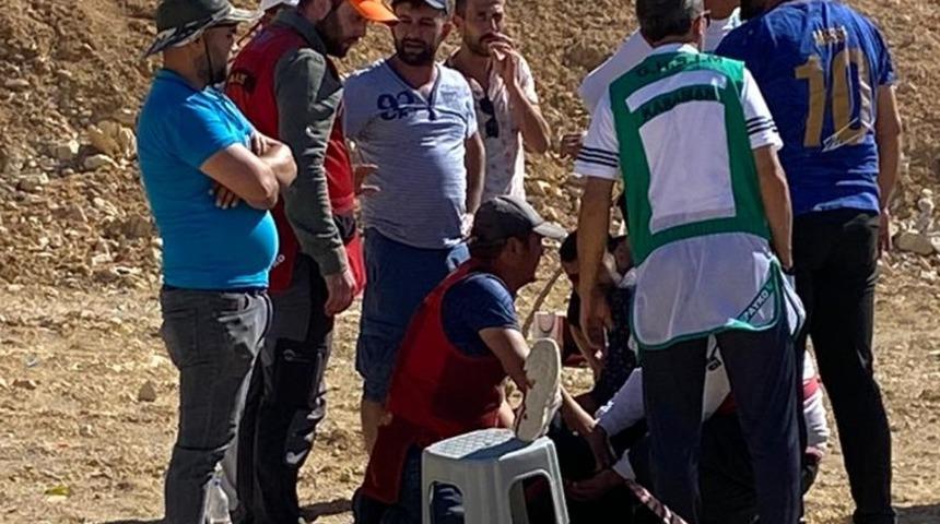 Karaman'da poligonda av tüfeğiyle atış talimi yapan kişi yaralandı