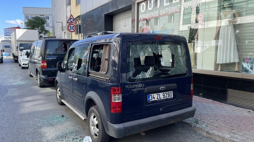 Kağıthane'de 3 iş yeri ile 2 araca çekiçle zarar veren şüpheli yakalandı