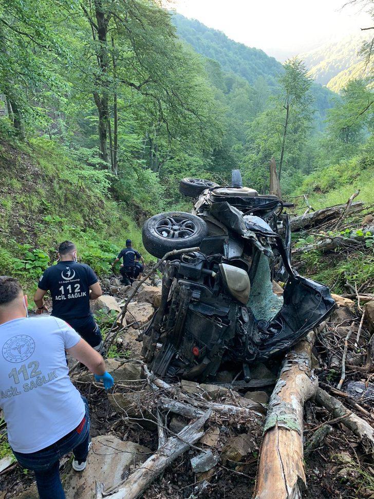 Kendisinden haber alınamayan kişi uçuruma devrilen aracında ölü bulundu G2