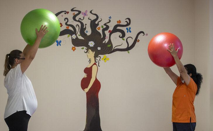 Antalya'da anne adayları "gebe okulu" ile doğuma sağlıklı hazırlanıyor G2