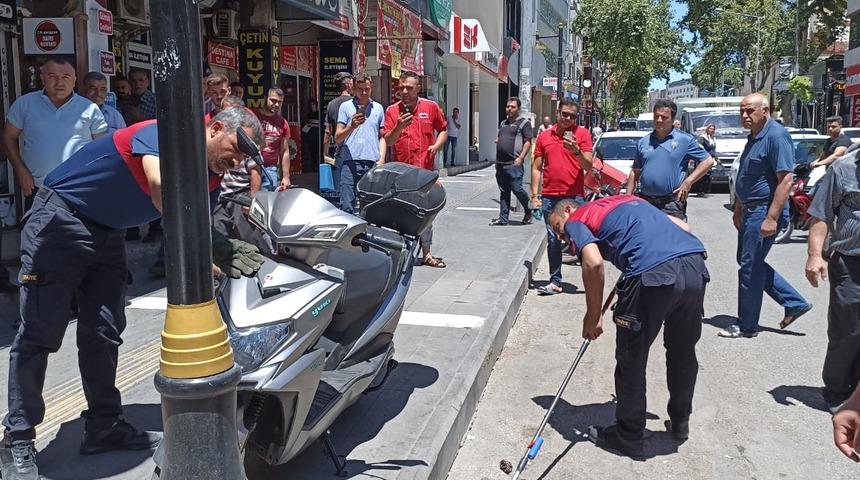 Adıyaman'da elektrikli bisikletin aksamından çıkarılan yılan doğaya bırakıldı