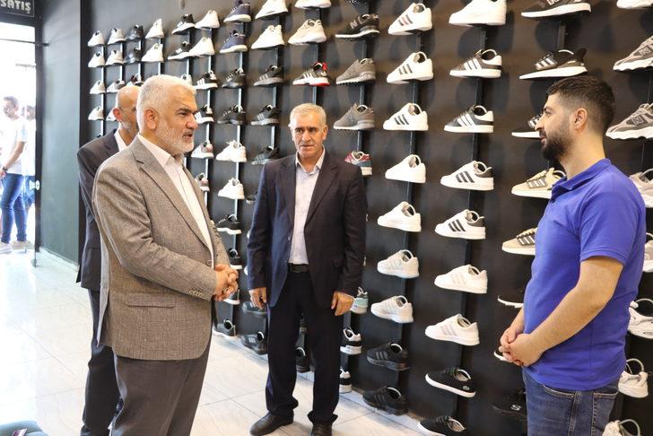 HÜDA PAR Genel Başkanı Yapıcıoğlu, Siirt'te esnafı ziyaret etti G5