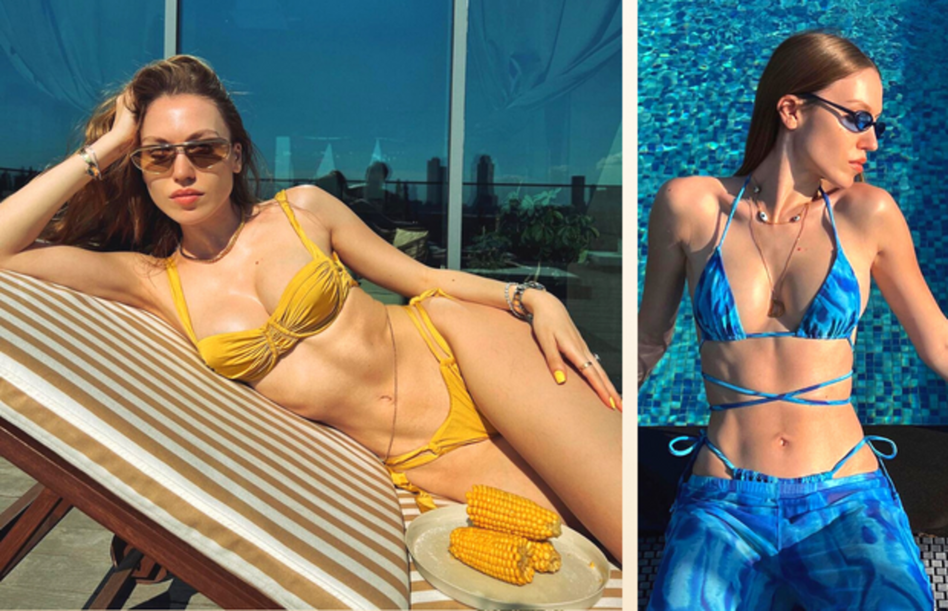 Duygu Özaslan'ın çok beğenilen sarı bikinisine alternatif öneriler