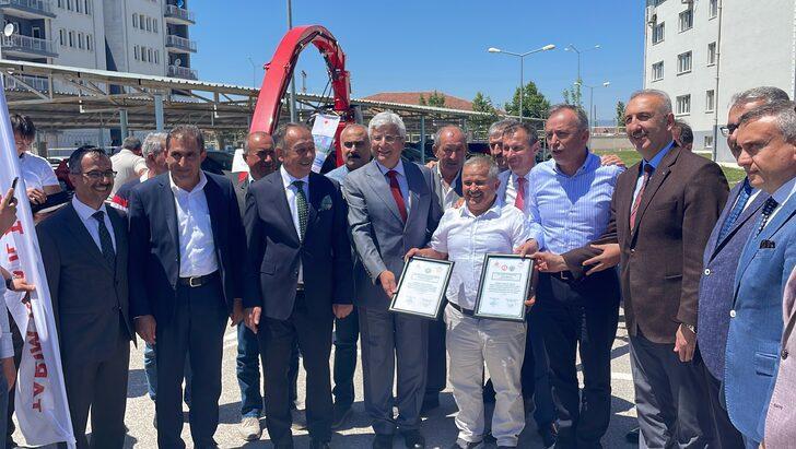 Çorum'daki çiftçi birliklerine 15 milyon liralık makine desteği G2