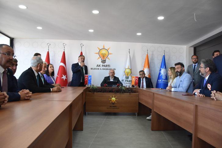 Ulaştırma ve Altyapı Bakanı Karaismailoğlu, Bilecik'te konuştu: G1