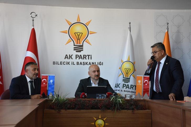 Ulaştırma ve Altyapı Bakanı Karaismailoğlu, Bilecik'te konuştu: G3