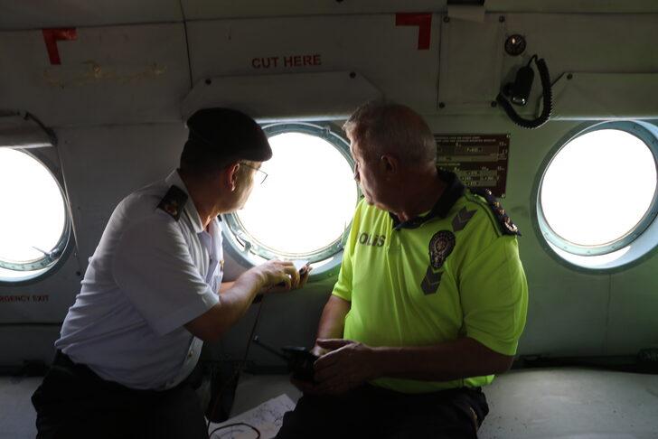 Denizli'de şehirler arası yollarda helikopter destekli trafik denetimi G2
