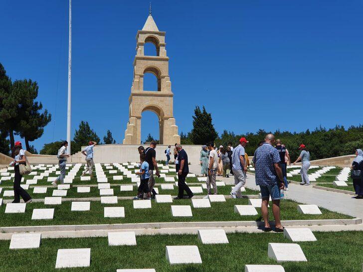 Balkan coğrafyasından gelen şehit ve gazi torunları Tarihi Gelibolu Yarımadası'nda G5