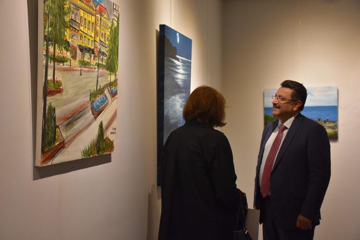 Uluslararası sanatçılar Trabzon'u resmetti G5