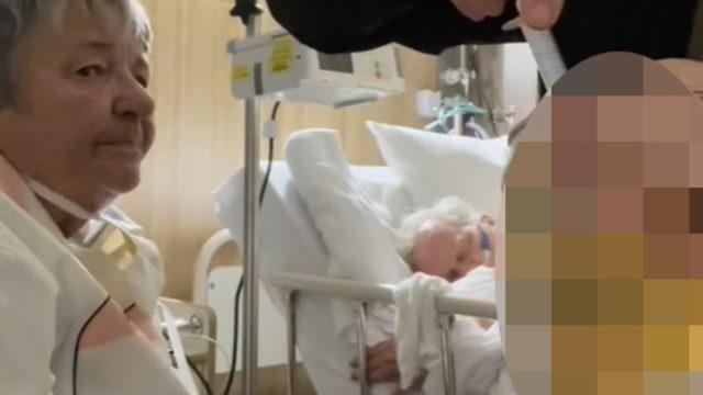 Sosyal medyada gündem yarattı! Ölüm döşeğindeki babasına şırıngayla alkol verdi