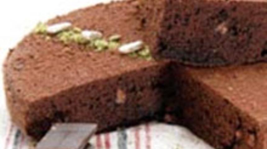 Krokanlı ve &Ccedil;ikolatalı Kek