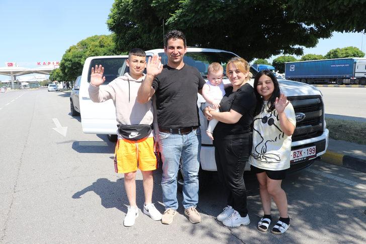 Edirne'de gurbetçilerin bayram hasreti G4