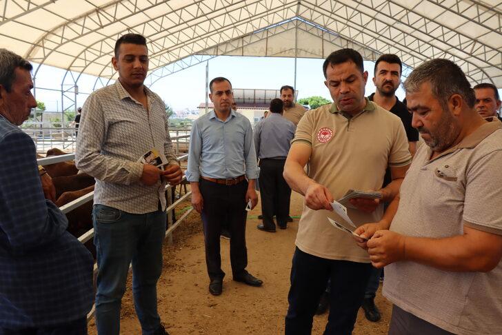 Kilis'teki hayvan pazarında denetim yapıldı G2