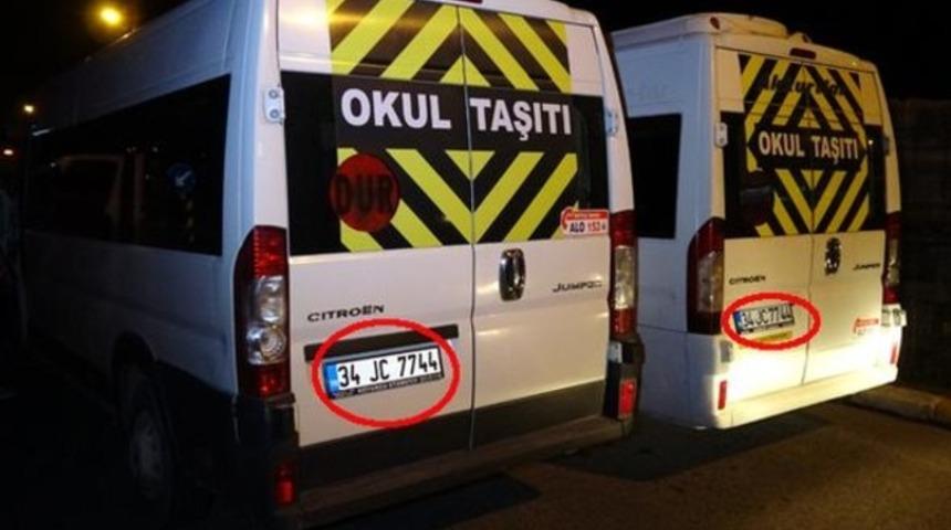 Kocaeli'de ikiz plaka alarmı: Polis hepsini yakaladı