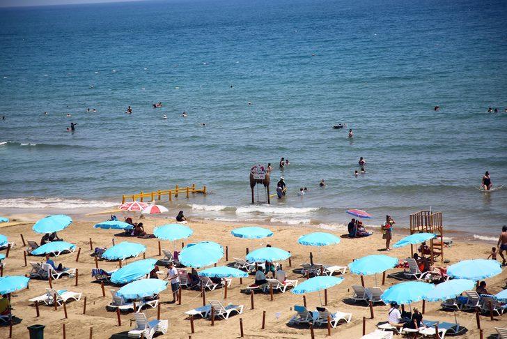 Mersin sahillerinde sıcak hava yoğunluğu G5