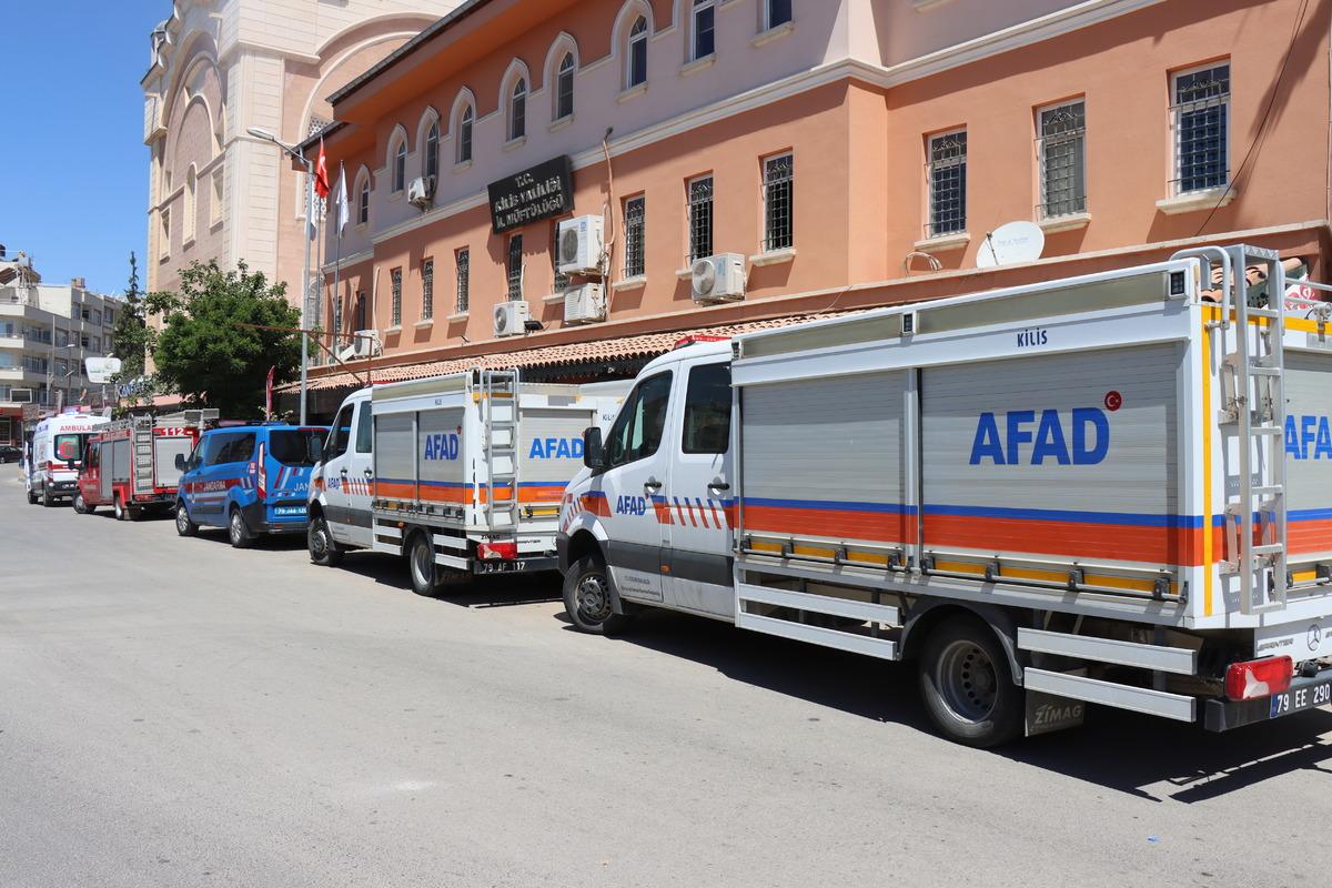 Kilis'te deprem tatbikatı ger&ccedil;ekleştirildi