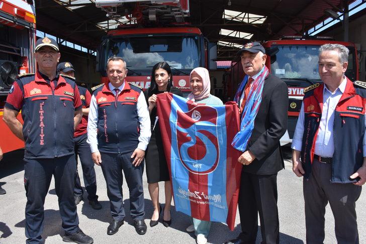 Paraguay'ın Ankara Büyükelçisi Valdez, Trabzon'da itfaiyecileri ziyaret etti: G4