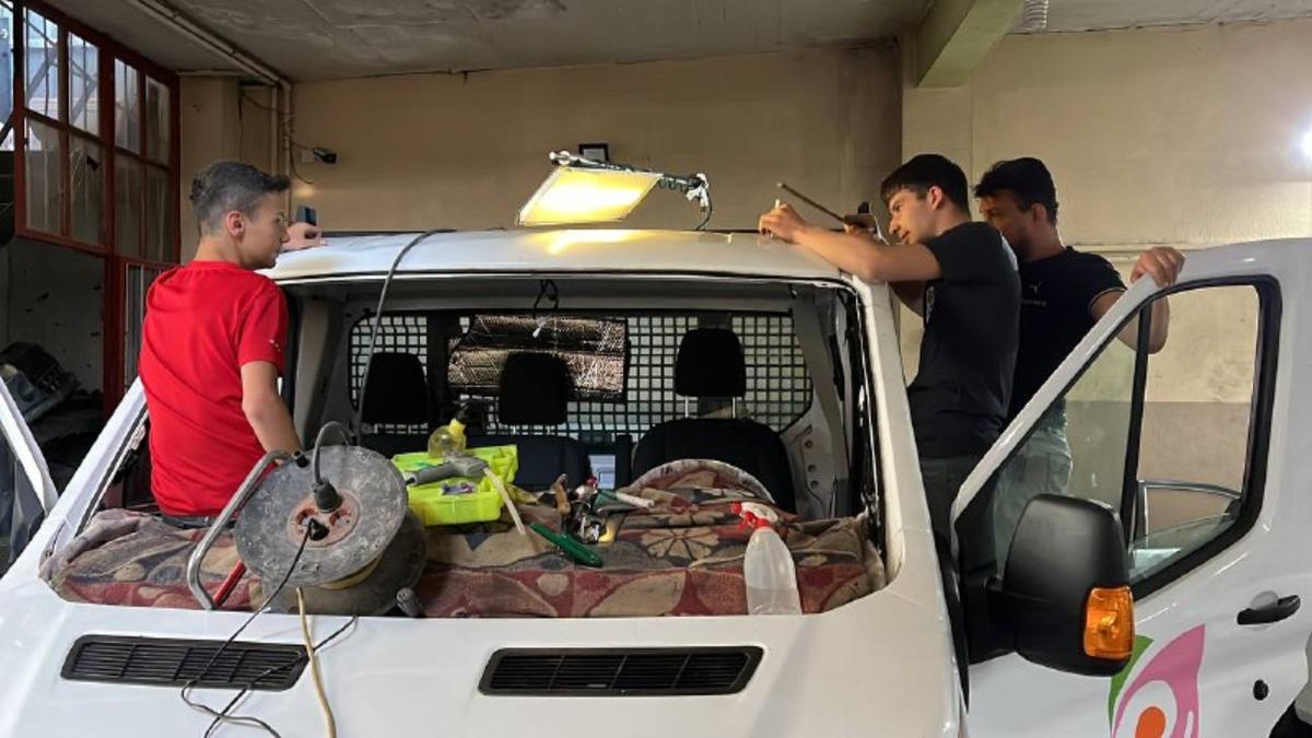 Isparta'da Mesleki Eğitim Merkezi &ouml;ğrencileri hayata hazırlanıyor