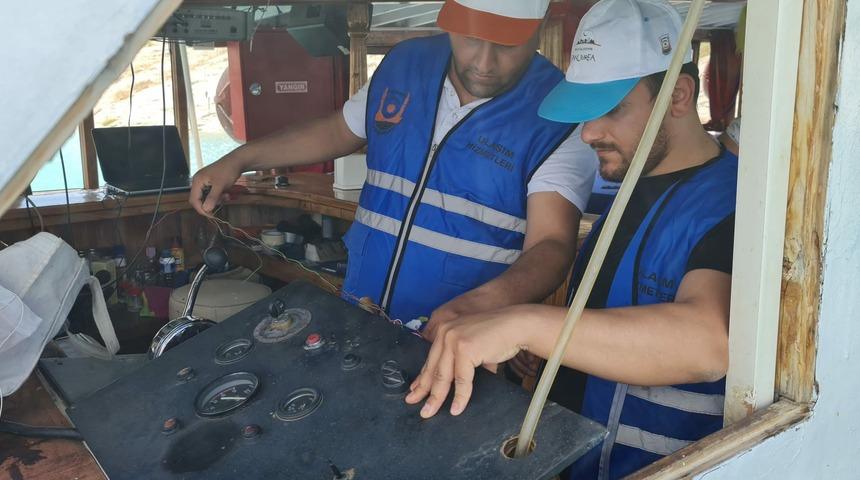 Fırat Nehri'ndeki tur teknelerine takip sistemi kuruldu