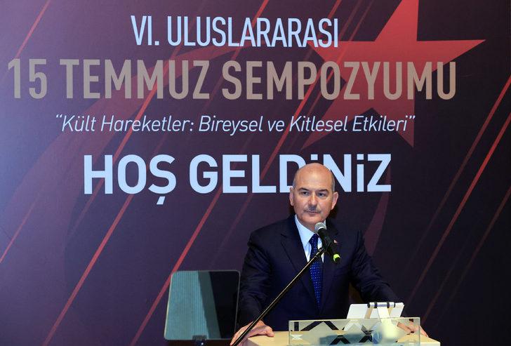 İçişleri Bakanı Soylu, 6. Uluslararası 15 Temmuz Sempozyumu'nda konuştu: G3