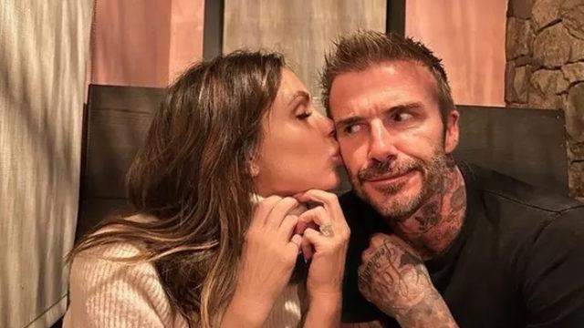 David Beckham ile Victoria Beckham 23 yıllık evlilik yıl dönümünü kutladı