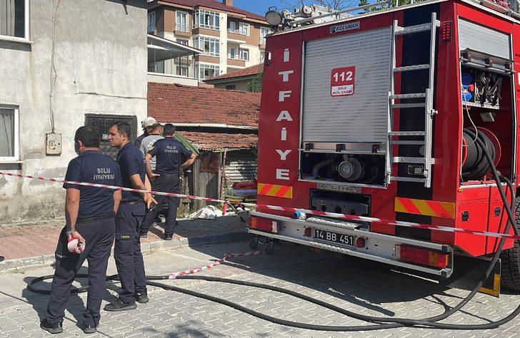 Bolu'da evde çıkan yangında elbisesi tutuşan kadın öldü G2