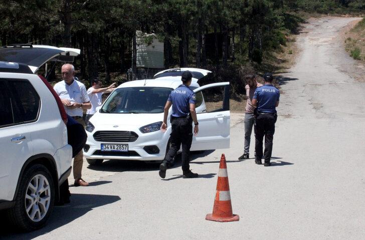 Kartal Aydos Ormanı'na havadan ve karadan denetim G4