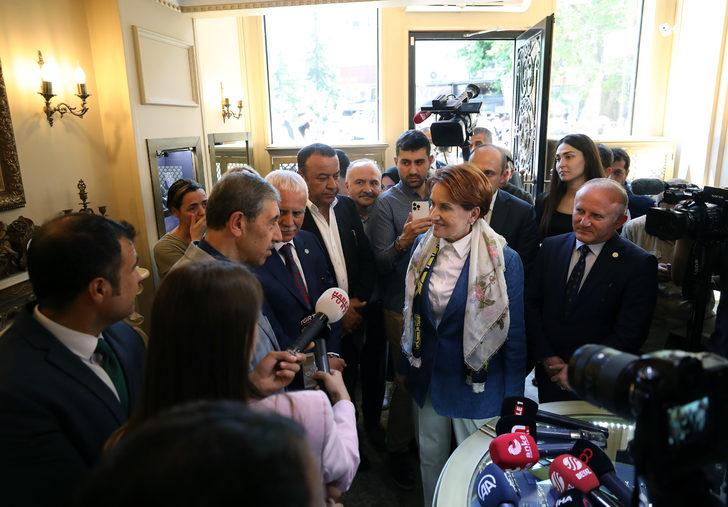 İYİ Parti Genel Başkanı Akşener, Ankara'da esnafın sorunlarını dinledi: G5