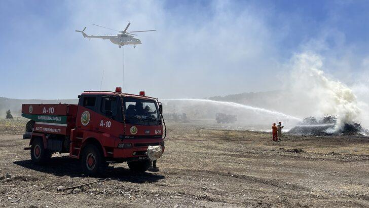 Kahramanmaraş'ta orman yangınına müdahale tatbikatı gerçekleştirildi G4