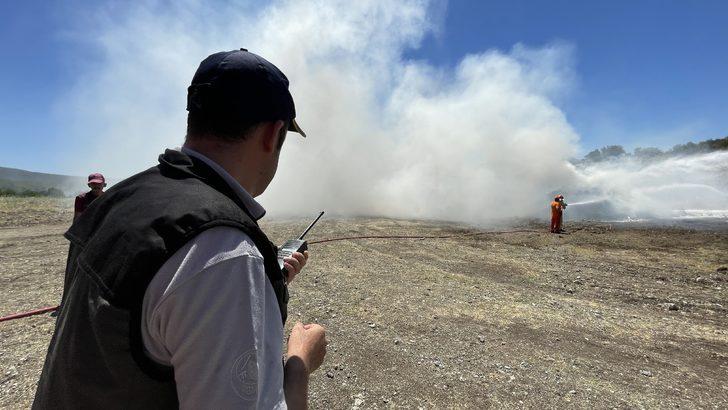 Kahramanmaraş'ta orman yangınına müdahale tatbikatı gerçekleştirildi G5