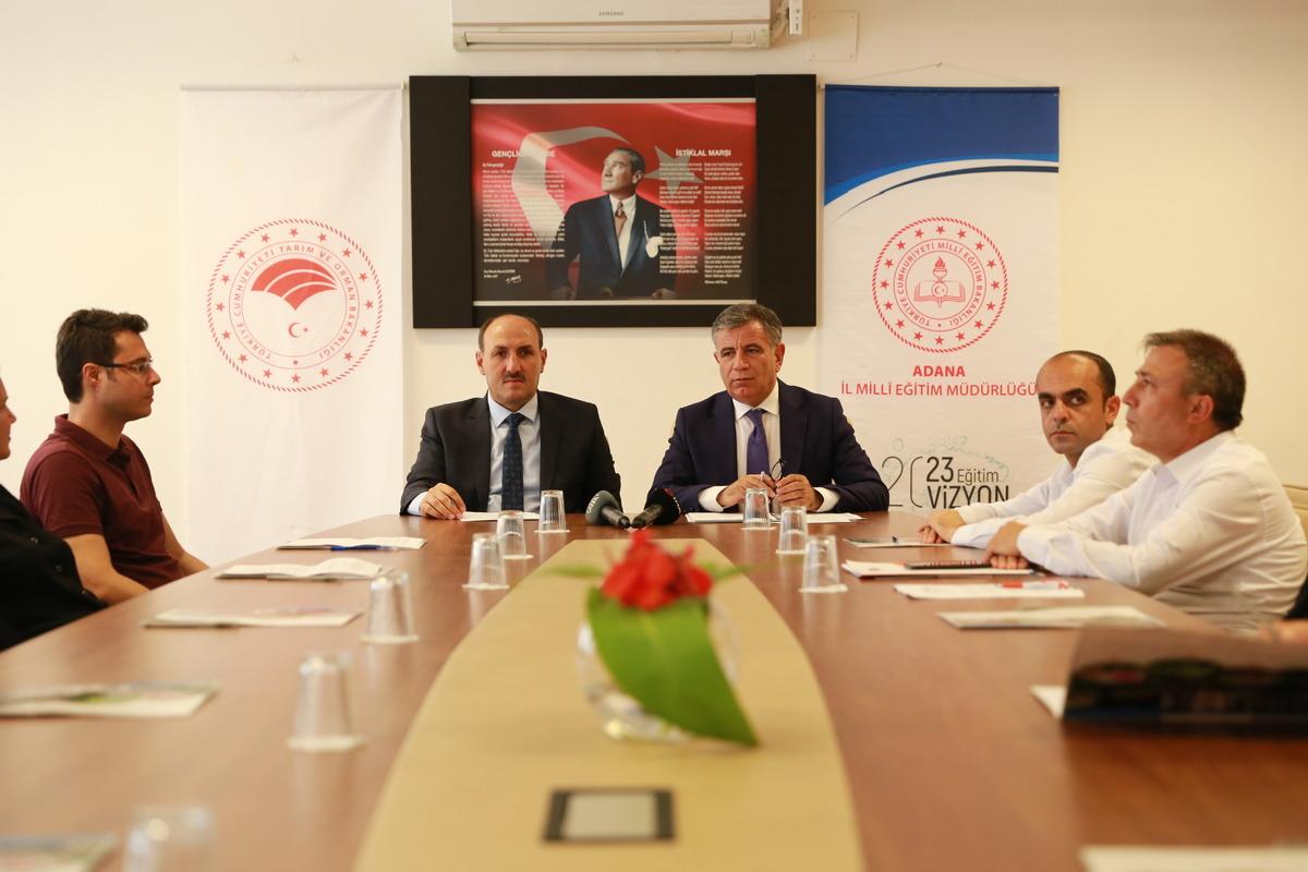 Adana'da "Mesleki ve Teknik Eğitim İş Birliği" protokol&uuml; tanıtıldı