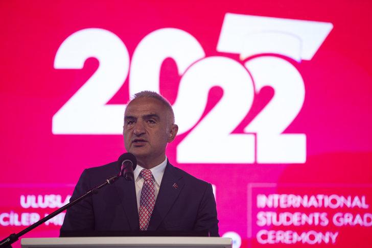 Bakan Ersoy, 11. Uluslararası Öğrenciler Mezuniyet Töreni'nde konuştu: G2