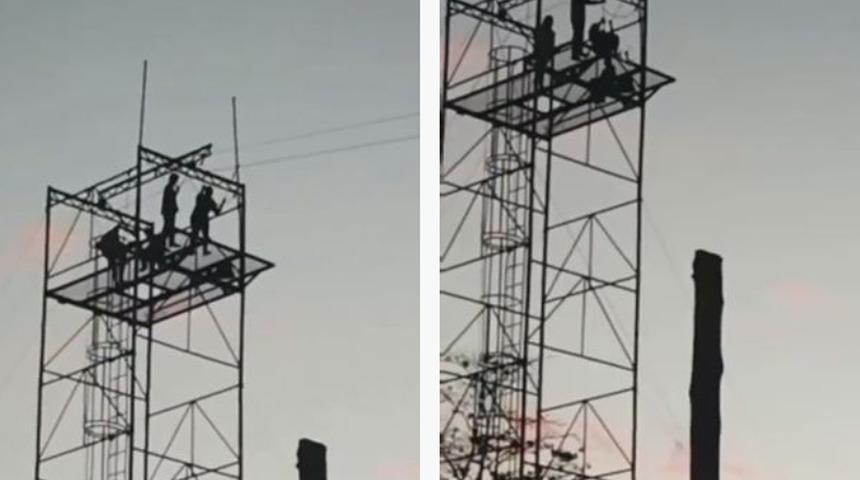 Korkunç ölüm! Sevgilisi ve arkadaşlarının gözlerinin önünde 20 metre yükseklikten boşluğa süzüldü