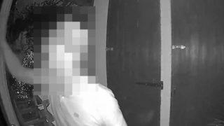 Güvenlik kamerasına yakalandı! Yemek teslimatı yapan kargocunun hareketleri şaşkınlık yarattı