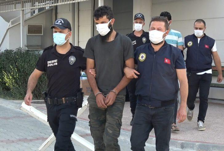Mersin'de DEAŞ operasyonunda gözaltına alınan 14 şüpheli adliyede G1