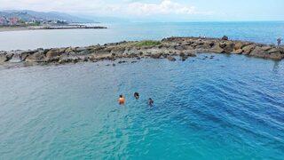 Trabzon'da denizde kaybolan 19 yaşındaki gencin cesedine ulaşıldı