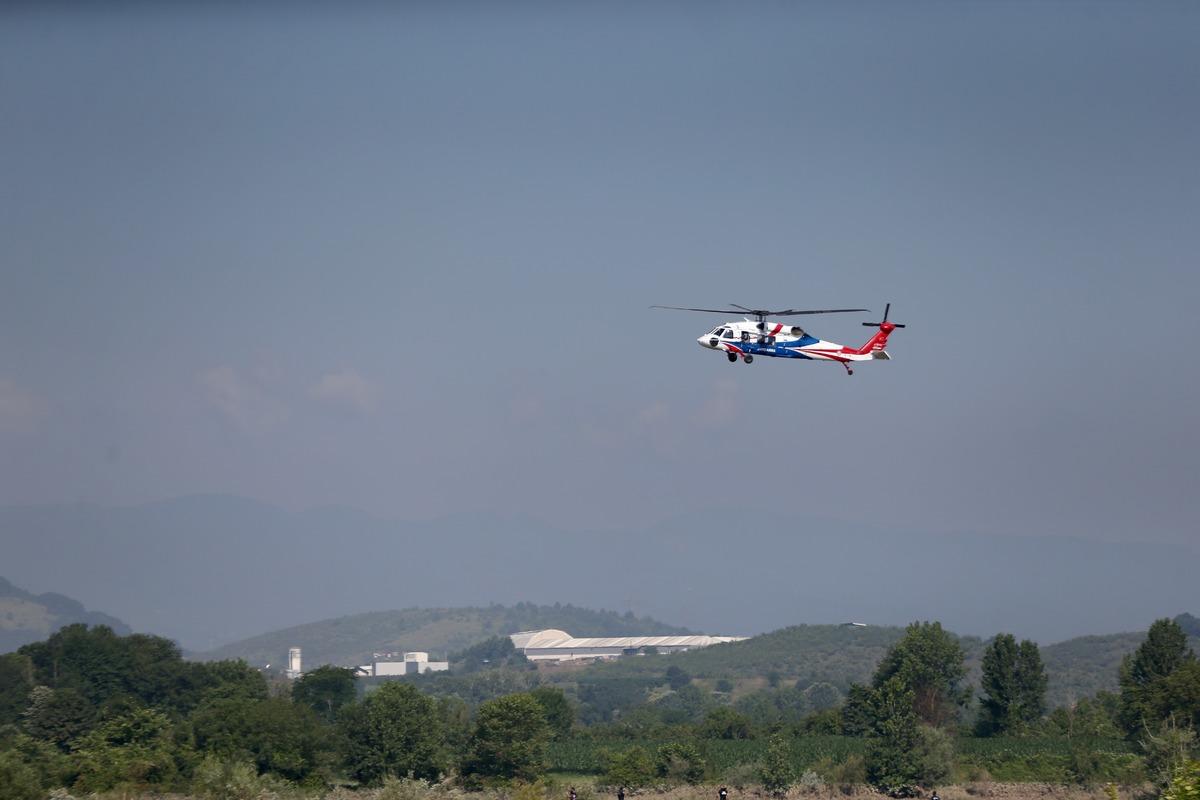 D&uuml;zce'de sele kapılan kep&ccedil;e operat&ouml;r&uuml;n&uuml; arama &ccedil;alışmaları s&uuml;rd&uuml;
