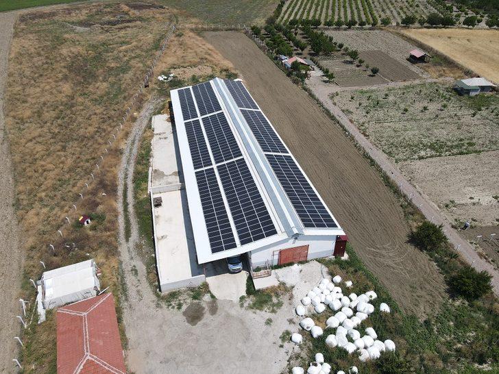 Mandırasının çatısını TKDK desteğiyle güneş enerji santraline dönüştürdü G1