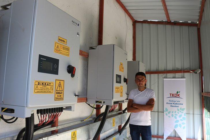 Mandırasının çatısını TKDK desteğiyle güneş enerji santraline dönüştürdü G3