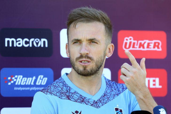 Trabzonsporlu futbolcu Visca, Slovenya kampında açıklamalarda bulundu: G3